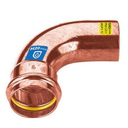 CURVA IN RAME A PRESSARE  90  ° MF ACQUA/GAS- Diam. 28- FRABO- pezzi 1