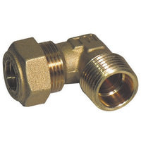 GOMITO A 90  ° O-RING GAS MASCHIO CONICO TIEMME- 1/2 x 14- TIEMM- pezzi 1