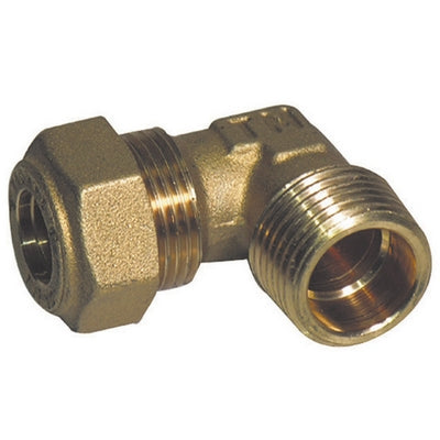 GOMITO A 90  ° O-RING GAS MASCHIO CONICO TIEMME- 1/2 x 12 -CONF- FAIDF- pezzi 1