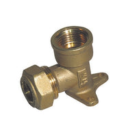 GOMITO A 90  ° CON FLANGIA  O-RING FEMMINA TIEMME GAS- 1/2 x 18- TIEMM- pezzi 1