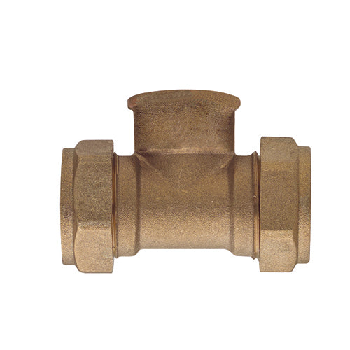 TEE F CON FIL RP A COMPRESSIONE PER RAME- 1/2 x 22- RB- pezzi 1