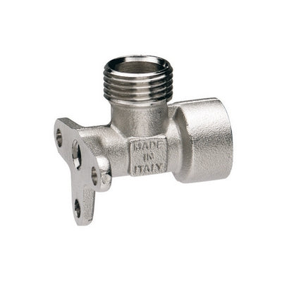 RACCORDO A L FEMMINA CON ATTACCO A MURO- 1/2- ITAP- pezzi 1