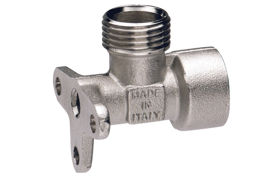 RACCORDO A L FEMMINA CON ATTACCO A MURO- 1/2- ITAP- pezzi 1