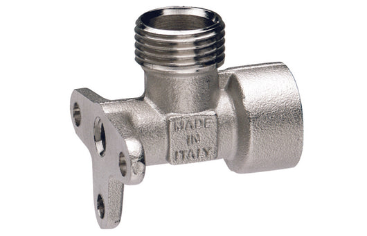 RACCORDO A L FEMMINA CON ATTACCO A MURO- 1/2- ITAP- pezzi 1