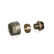 RACCORDO A COMPRESSIONE PER COLLETTORI- 17 x 2- ATON- pezzi 2