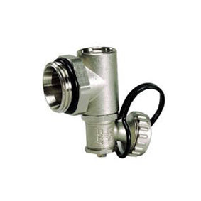 TERMINALE PER COLLETTORI ATTACCO SUPERIORE PER VALVOLA SFIATO ARIA- G 1 x G 1/2- ATON- pezzi 1