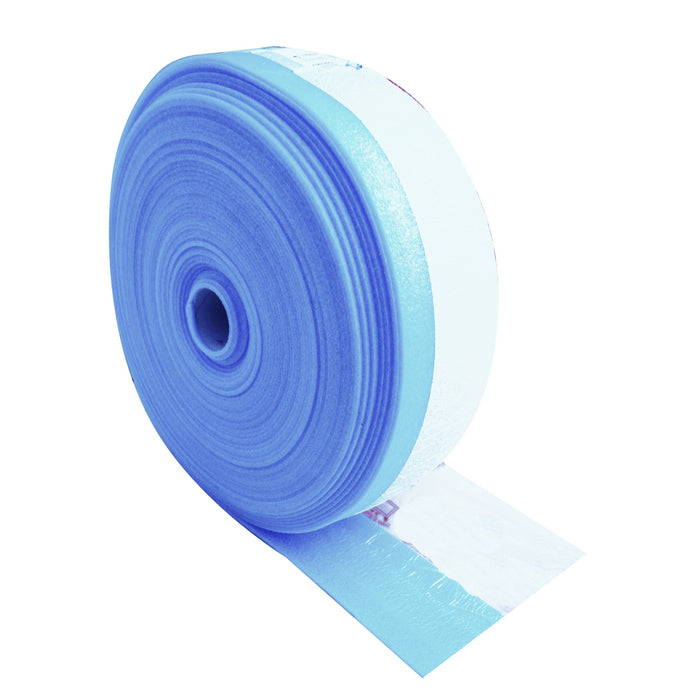 STRISCIA PERIMETRALE ADESIVIZZATA AZZURRA SP 8 H15 ATON- H. 150 x 8 mm- ATON- metri 25