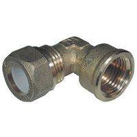 GOMITO FEMMINA PER RAME CON OGIVA TEFLON TIEMME- 1/2 x 18R- TIEMM- pezzi 1