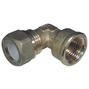 GOMITO FEMMINA PER RAME CON OGIVA TEFLON TIEMME- 3/4 x 18R- TIEMM- pezzi 1