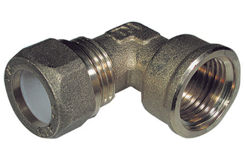 GOMITO FEMMINA PER RAME CON OGIVA TEFLON TIEMME- 3/4 x 18R- TIEMM- pezzi 1