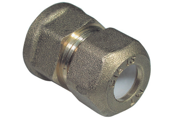 NIPPLE FEMMINA  BICONO PER RAME CON OGIVA TEFLON TIEMME- 1/2 x 10R- TIEMM- pezzi 1