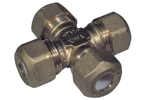 CROCE CON 4 DADI PER RAME CON OGIVA TEFLON TIEMME- 1/2 x 12R- TIEMM- pezzi 1