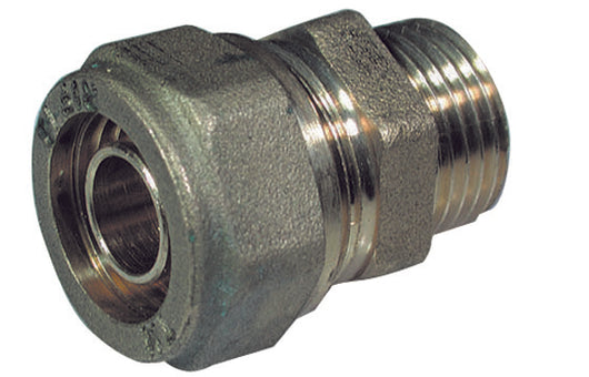 RACCORDO DIRITTO MASCHIO PER TUBO COBRA-PEX- 3/4 x 22- TIEMM- pezzi 1