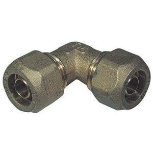 GOMITO A 90  ° DOPPIO PER TUBO COBRA-PEX- 18 x 18- TIEMM- pezzi 1