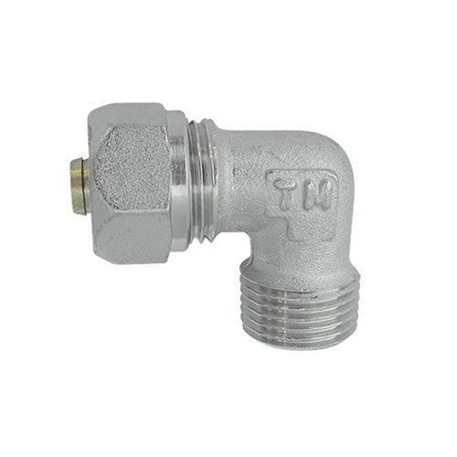 RACCORDO CURVO MASCHIO TIEMME PER MULTISTRATO- 3/4 x 26- TIEMM- pezzi 5