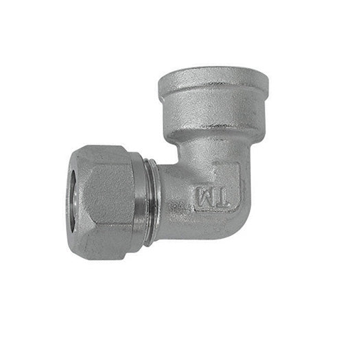 RACCORDO CURVO FEMMINA TIEMME PER MULTISTRATO- 3/4 x 16- TIEMM- pezzi 5