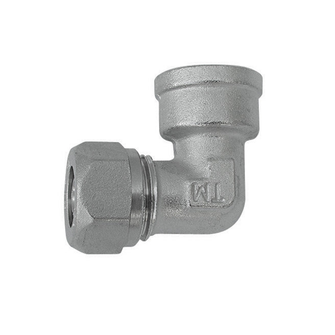 RACCORDO CURVO FEMMINA TIEMME PER MULTISTRATO- 3/4 x 16- TIEMM- pezzi 5