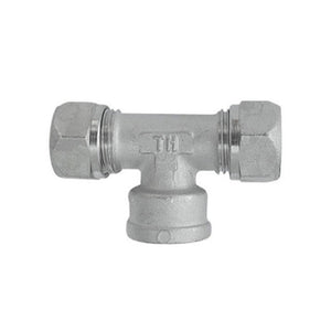 RACCORDO A TEE FEMMINA TIEMME PER MULTISTRATO- 3/4 x 26- TIEMM- pezzi 1