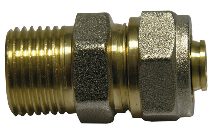 RACCORDO DIRITTO MASCHIO DFX PER MULTISTRATO- Diam. 1/2 x 16  -CONF- FAIDF- pezzi 1