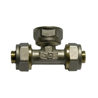 RACCORDO A TEE FEMMINA DFX PER MULTISTRATO- Diam. 3/4 X 20 -CONF- FAIDF- pezzi 1