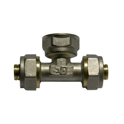 RACCORDO A TEE FEMMINA DFX PER MULTISTRATO- Diam. 3/4 X 20 -CONF- FAIDF- pezzi 1