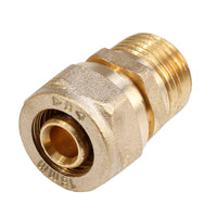 MANICOTTO F/FILETTO M A COMPRESSIONE PER MULTISTRATO- Diam. 1/2 x 20- IBP- pezzi 1