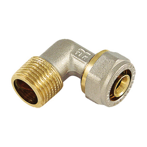 RACCORDO CURVO MASCHIO SERIE INS PER MULTISTRATO- 1/2 x 16- TIEMM- pezzi 1