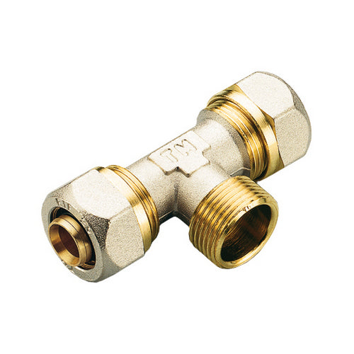 RACCORDO A T MASCHIO SERIE INS PER MULTISTRATO- 20 x 3/4 x 20- TIEMM- pezzi 1