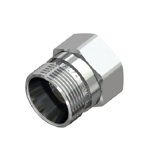 RACCORDO DIRITTO FEMMINA CROMATO- 1/2 - 24X19 fil (D.16)- TIEMM- pezzi 1