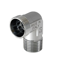 RACCORDO CURVO MASCHIO CROMATO- 3/4 - 24X19 fil (D.16)- TIEMM- pezzi 1