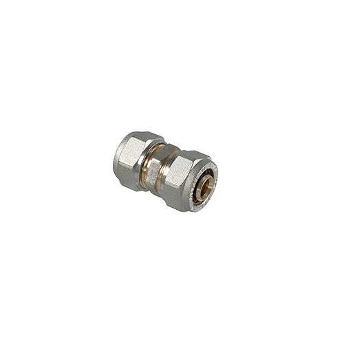RACCORDO DIRITTO DOPPIO A COMPRESSIONE PER MULTISTRATO- 16x16- TDMB- pezzi 1