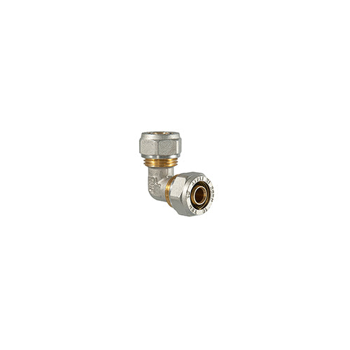 RACCORDO CURVO DOPPIO A COMPRESSIONE PER MULTISTRATO- 16 x 16- TDMB- pezzi 1