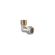 RACCORDO CURVO MASCHIO A COMPRESSIONE PER MULTISTRATO- 1 x 26- TDMB- pezzi 1