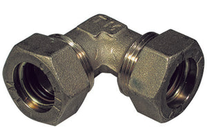 GOMITO A 90  ° DOPPIO  O-RING  TIEMME- 10- TIEMM- pezzi 1