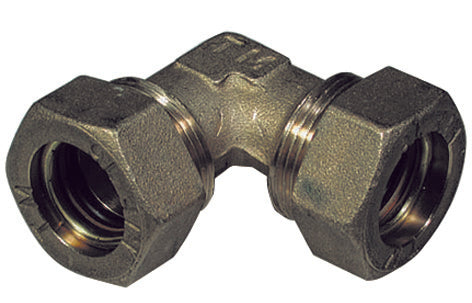 GOMITO A 90  ° DOPPIO  O-RING  TIEMME- 10- TIEMM- pezzi 1