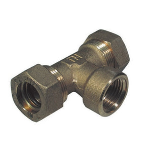 RACCORDO A TEE  O-RING FEMMINA TIEMME- 1/2 x 16- TIEMM- pezzi 1