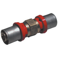 RACCORDO PRESS DIRITTO DOPPIO  PER MULTISTRATO- 26 x 16 x 2,25- TIEMM- pezzi 1