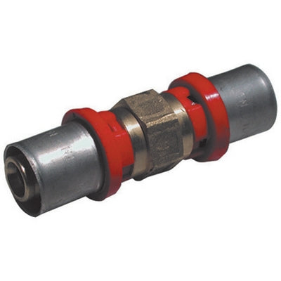 RACCORDO PRESS DIRITTO DOPPIO  PER MULTISTRATO- 26 x 16 x 2,25- TIEMM- pezzi 1