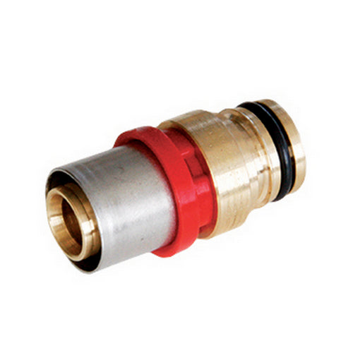 RACCORDO DIRITTO PER TUBO MULTISTRATO ATTACCO FASTEC- 20 x 2,0 FASTEC- TIEMM- pezzi 1