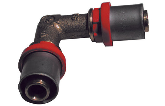 RACCORDO PRESS CURVO DOPPIO  PER MULTISTRATO- 20 x 2,5- TIEMM- pezzi 1