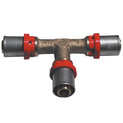 RACCORDO PRESS A T  PER MULTISTRATO- 50 x 32 x 50- TIEMM- pezzi 1