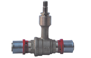 VALVOLA A SFERA DA INCASSO PER RACCORDI PRESS PER MULTISTRATO- Diam. 20- TIEMM- pezzi 1