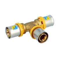 RACCORDO A T A PRESSARE PER MULTISTRATO- 20x20x20- GF- pezzi 1