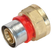 RACCORDO PRESS DIRITTO FEMMINA COMPACT  PER MULTISTRATO- 16 x 2,0 - 1/2- TIEMM- pezzi 1