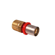 RACCORDO DIRITTO MASCHIO A PRESSARE PER MULTISTRATO- 3/4 x 26- TDMB- pezzi 1