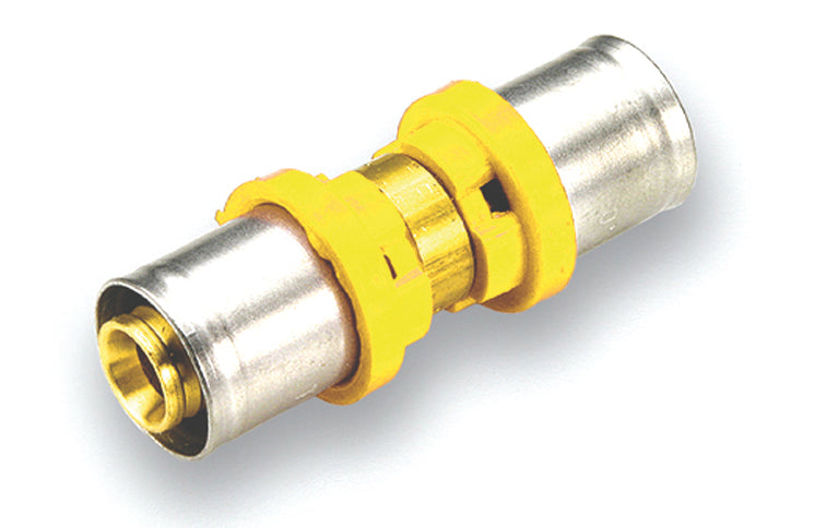 RACCORDO PER MULTISTRATO GAS DIRITTO DOPPIO- Diam. 16- TIEMM- pezzi 1