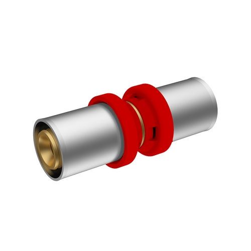 RACCORDO A PRESSARE IKARO DIRITTO DOPPIO- Diam. 16- IKARO- pezzi 1