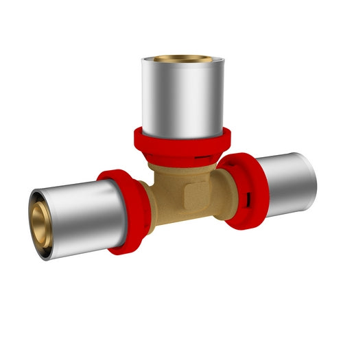 RACCORDO A PRESSARE IKARO A T  RIDOTTA- 16 x 20 x 16- IKARO- pezzi 1