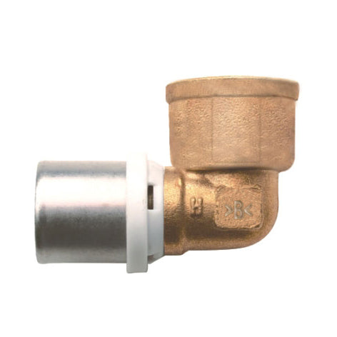 RACCORDO CURVO FEMMINA IBP A PRESSARE PER MULTISTRATO- 1/2x16- IBP- pezzi 1