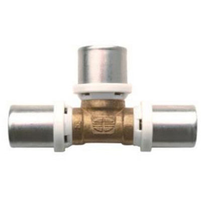 RACCORDO A TEE IBP A PRESSARE PER MULTISTRATO- Diam. 26x26x26- IBP- pezzi 1